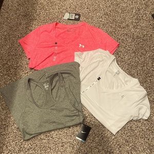 NWT Under Armour and Nike Tops